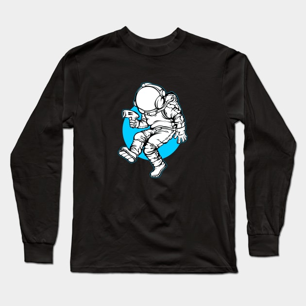 ASTRONAUT Long Sleeve T-Shirt by sugiartoss_